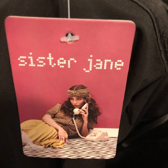 Sister Jane Pleated Mini Skirt with Gold Horse Bit Size M NWT - Picture 5 of 9